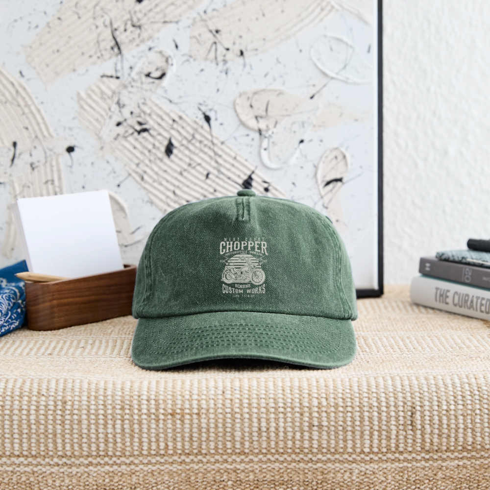 Relaxed vintage pet - vintage fles groen 