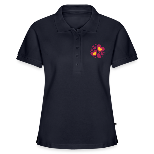 Vrouwen Premium Bio Poloshirt - navy