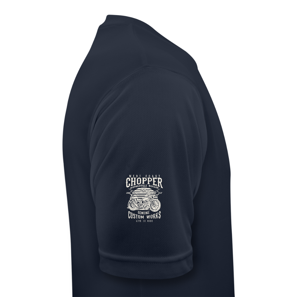 Mannen T-shirt ademend actief - donkernavy 