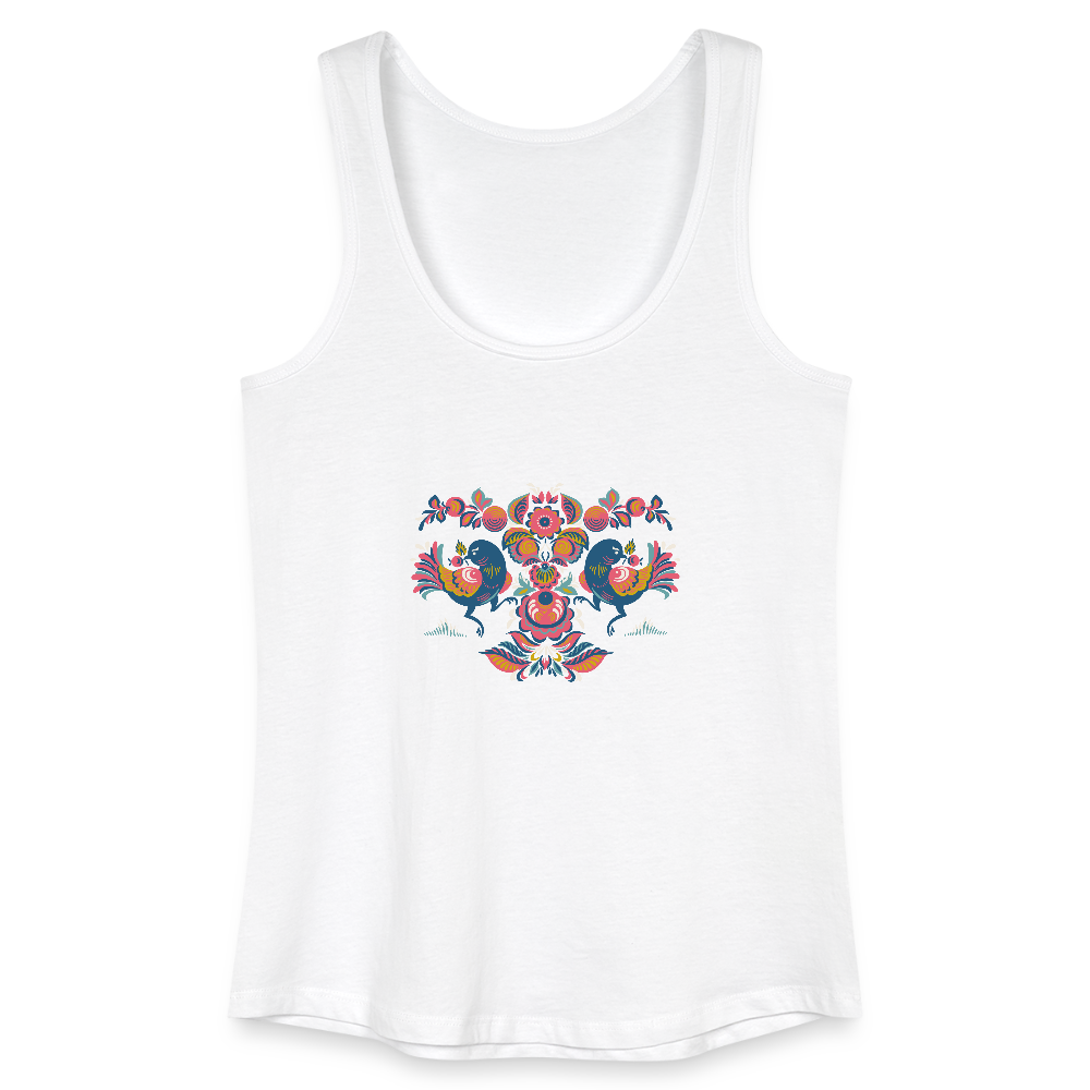 Vrouwen bio tanktop - wit