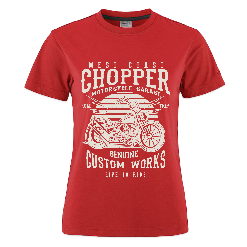 CRAFT Community 2.0 vrouwen T-shirt - rood