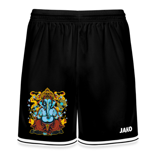 JAKO basketbalshort Center 2.0 - zwart/wit