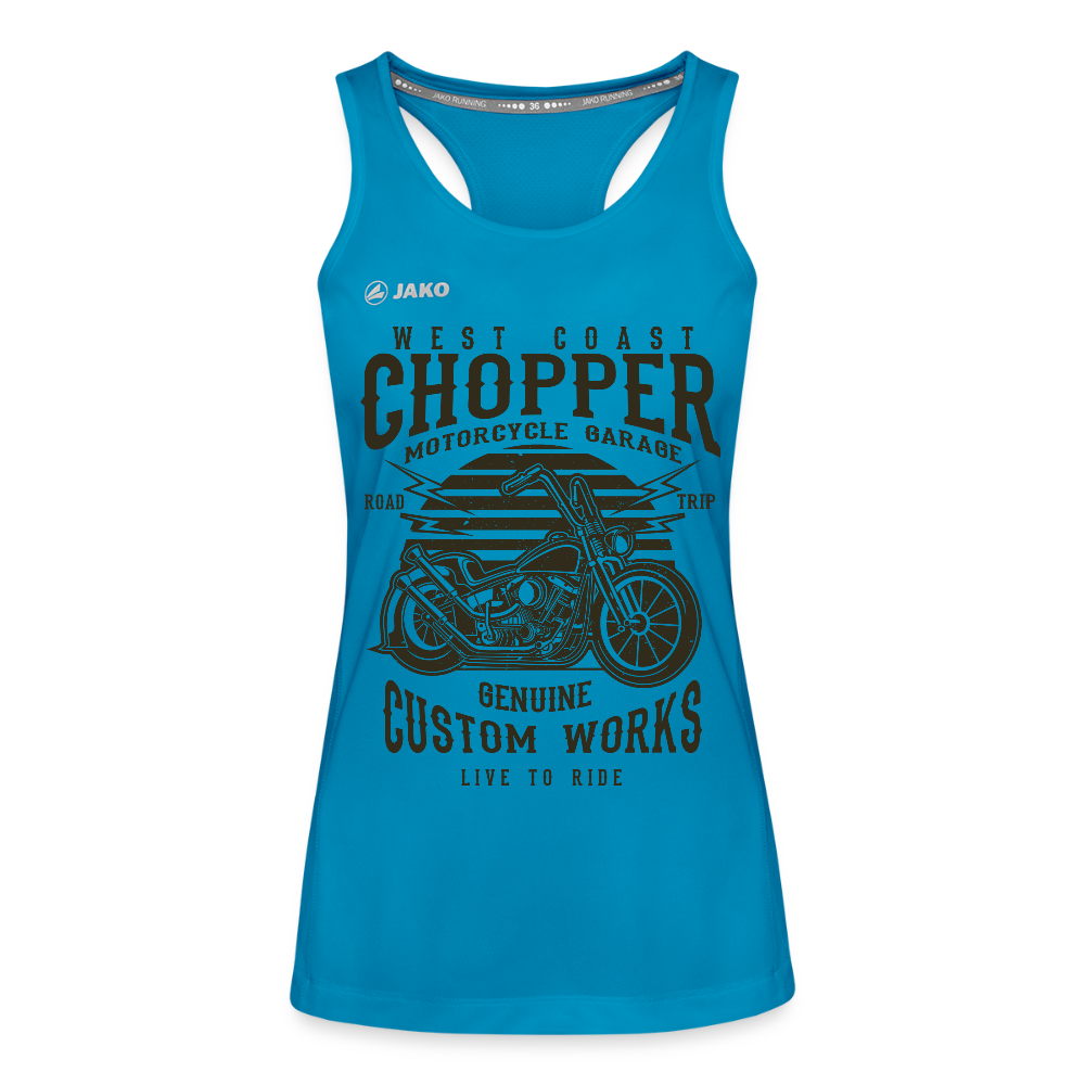 JAKO Vrouwen tanktop Run 2.0 - saffierblauw