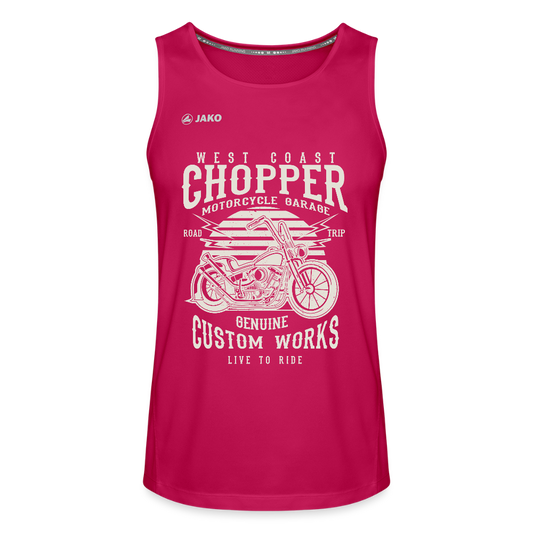 JAKO Mannen tanktop Run 2.0 - donker roze