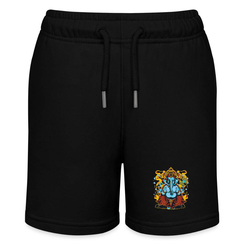 Stanley/Stella teenager bio-joggingshorts MINI BOLTER - zwart
