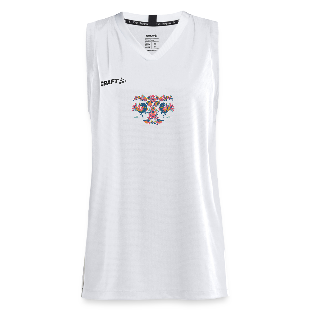 CRAFT Progress vrouwen basketbalshirt - wit