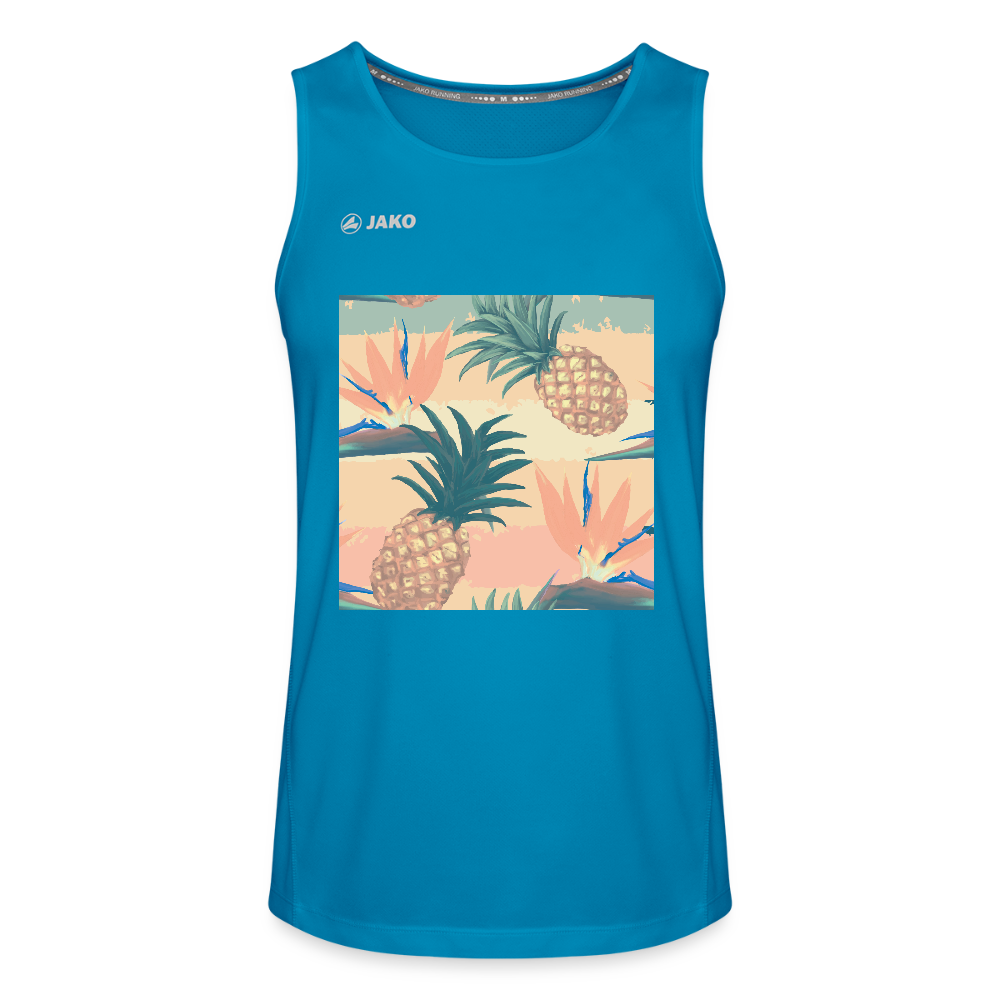JAKO Mannen tanktop Run 2.0 - saffierblauw