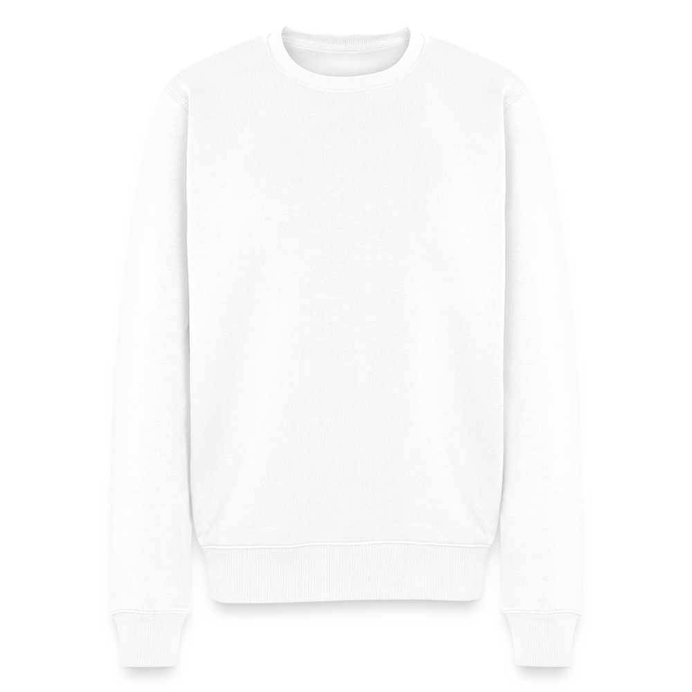 Mannen premium sweater - wit