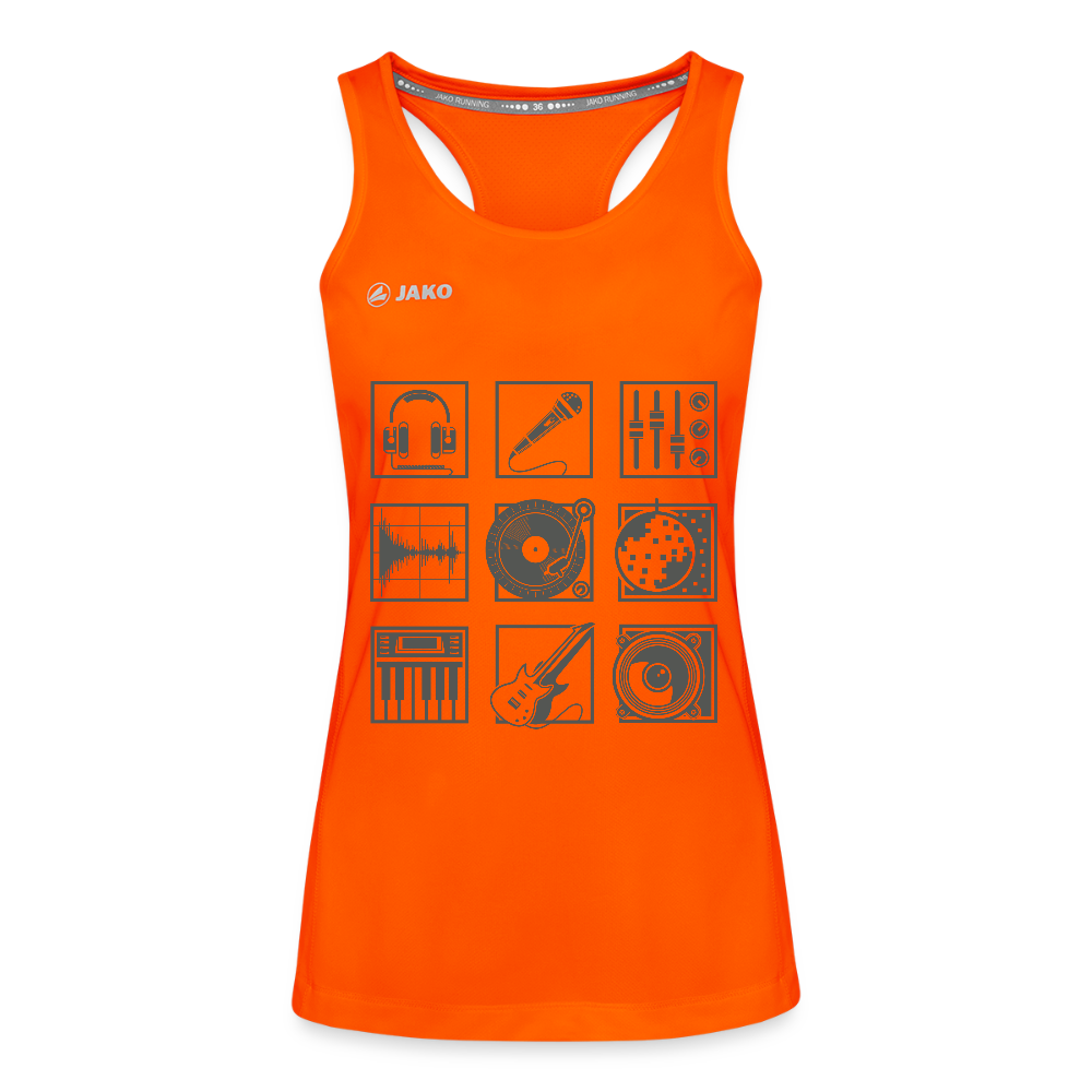 JAKO Vrouwen tanktop Run 2.0 - neonoranje