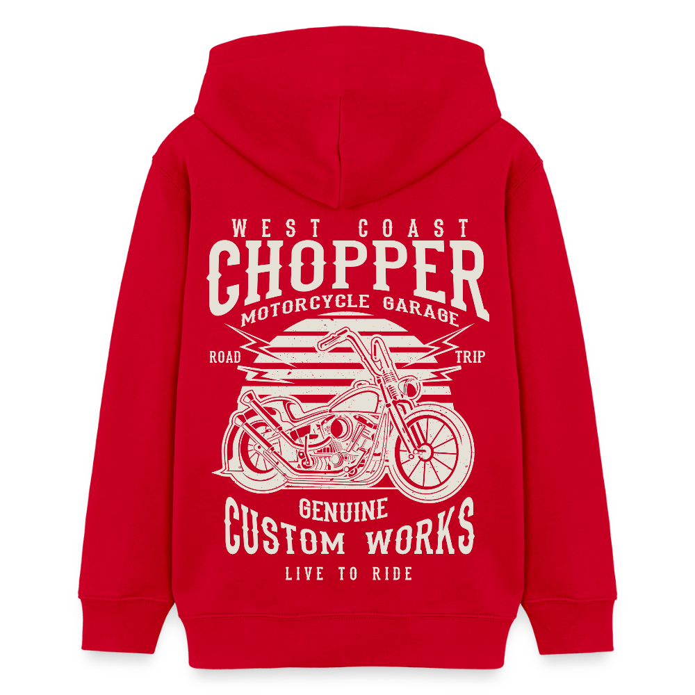 Stanley/Stella Tiener bio-hoodie Mini Cruiser - rood