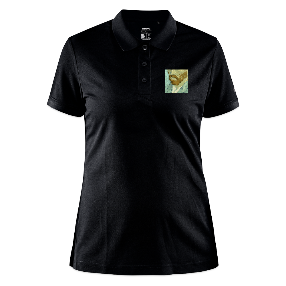 CRAFT Core Unify damespolo - zwart