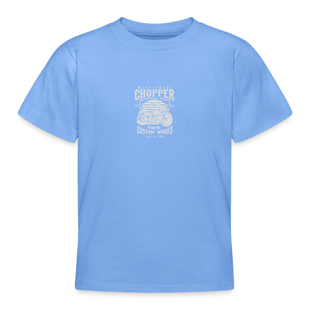 Teenager T-shirt - hemelsblauw