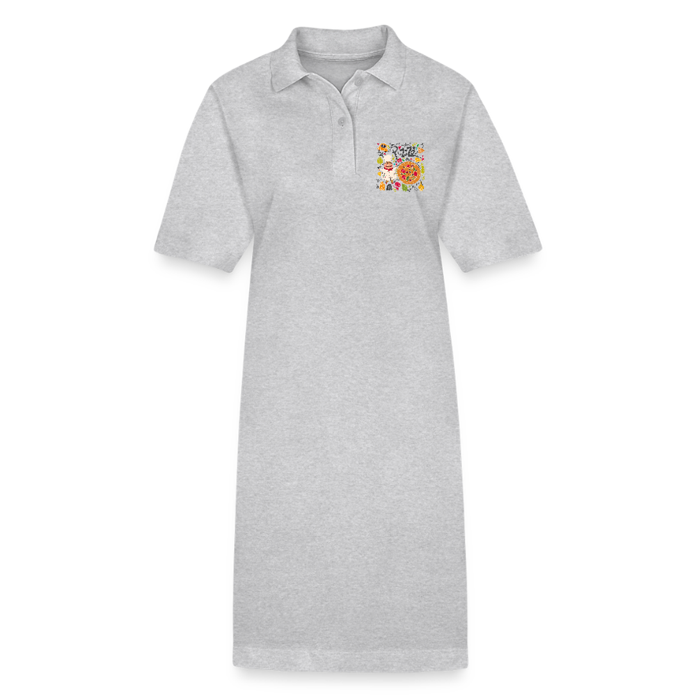 Stanley/Stella Vrouwen bio polojurk PAIGER - grijs gemêleerd