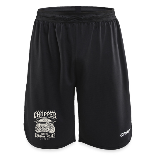 CRAFT Progress kinder-basketbalshorts - zwart