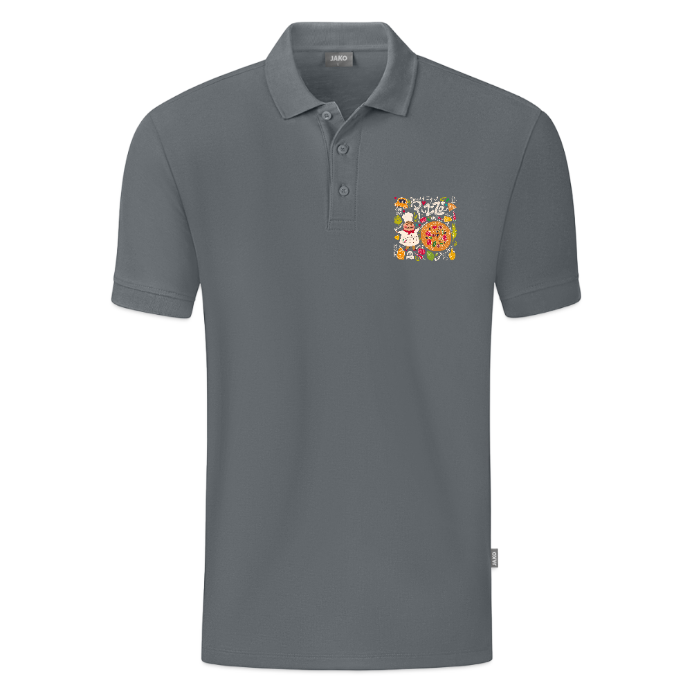 JAKO Teenager polo Organic - grijs