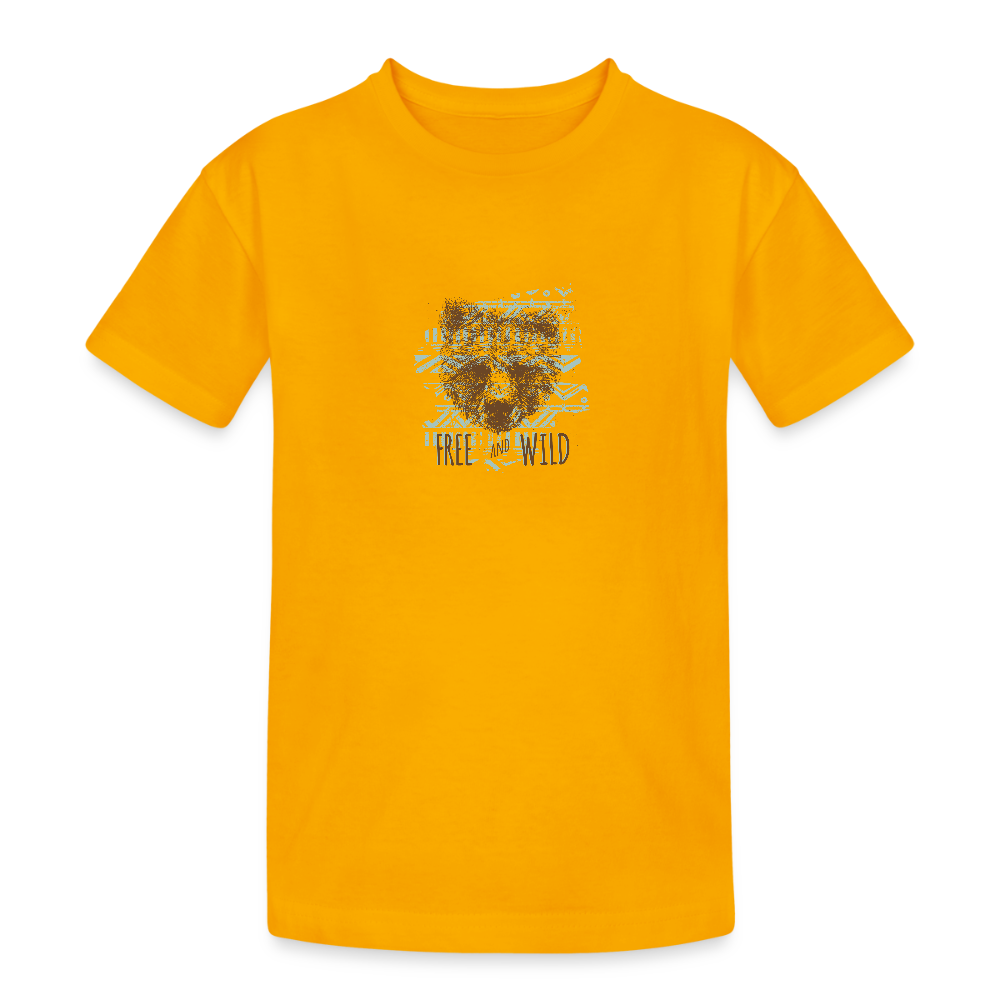 Kinderen Heavy Cotton T-shirt - goud