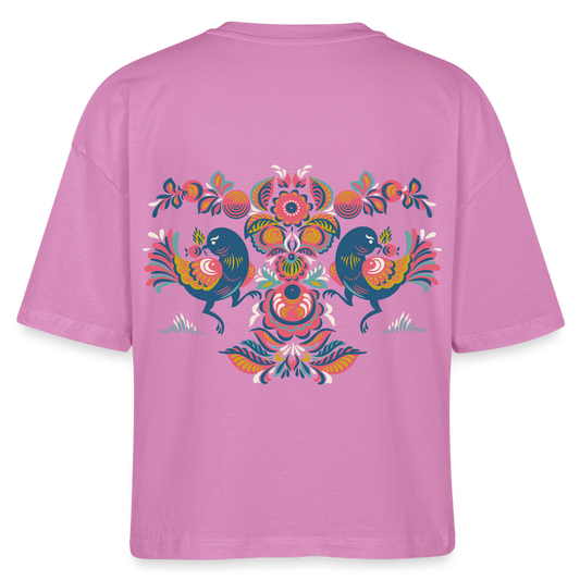 Stanley/Stella Vrouwen Boxy bio-T-shirt Nova - Roze
