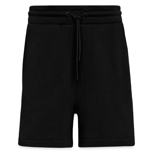 Organic relaxed shorts made in EU - SOLID BLACK