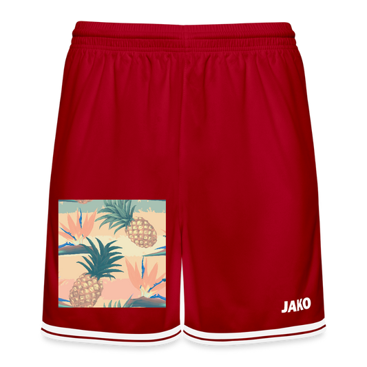 JAKO basketbalshort Center 2.0 - rood/wit