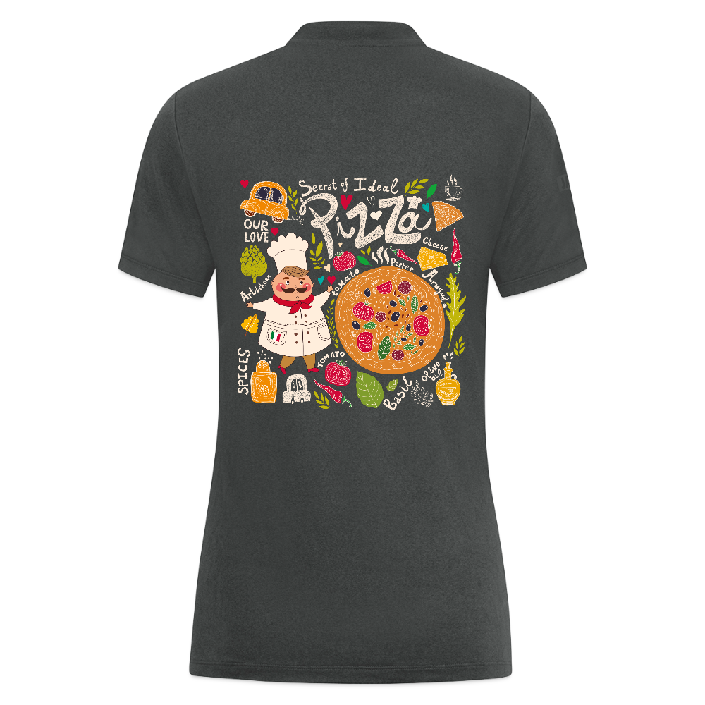 JAKO Vrouwen poloshirt Pro Casual - grafietgrijs