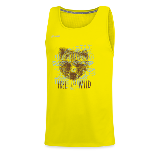 JAKO Teenager tanktop Run 2.0 - neongeel