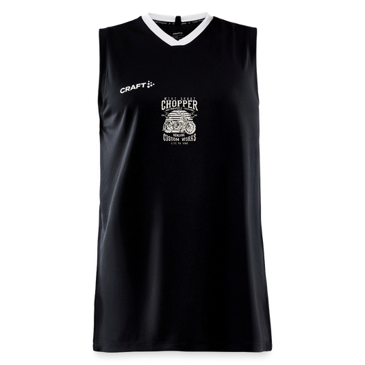 CRAFT Progress kinder-basketbalshirt - zwart