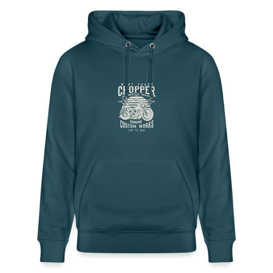 Stanley/Stella Uniseks bio-hoodie CRUISER - donker petrol