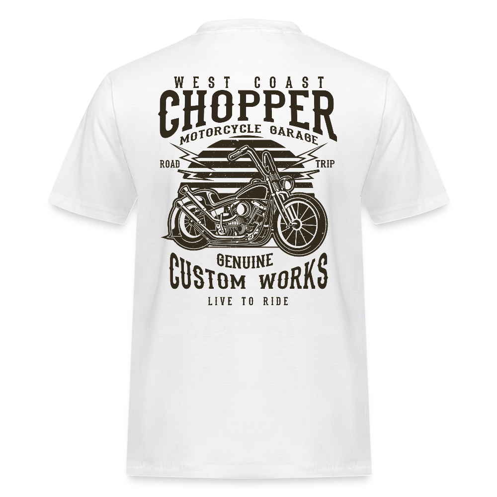 Mannen Workwear T-shirt - wit