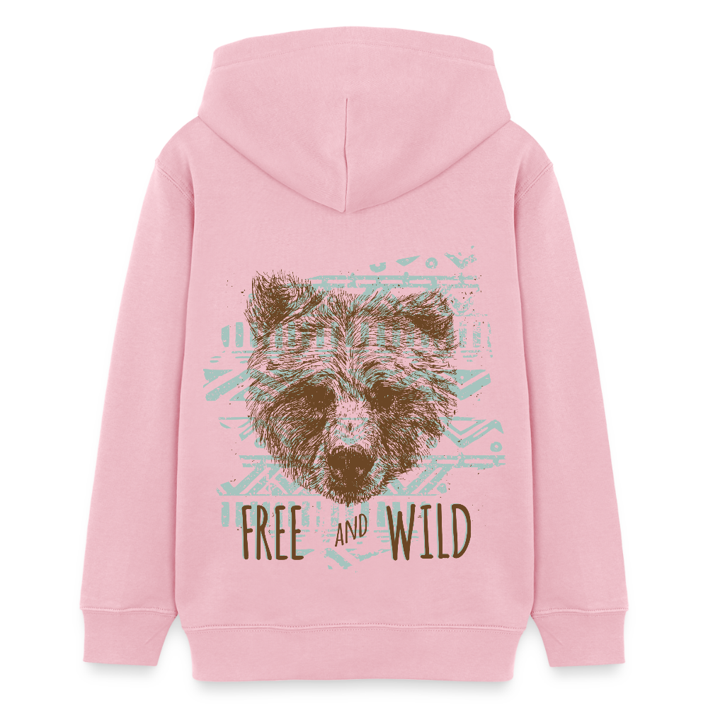 Stanley/Stella Tiener bio-hoodie Mini Cruiser - lichtroze