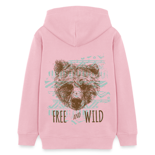 Stanley/Stella Tiener bio-hoodie Mini Cruiser - lichtroze