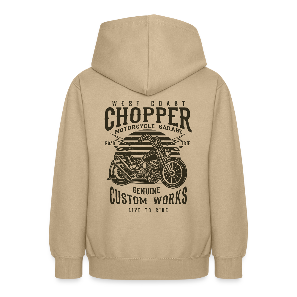 Teenager hoodie - zand