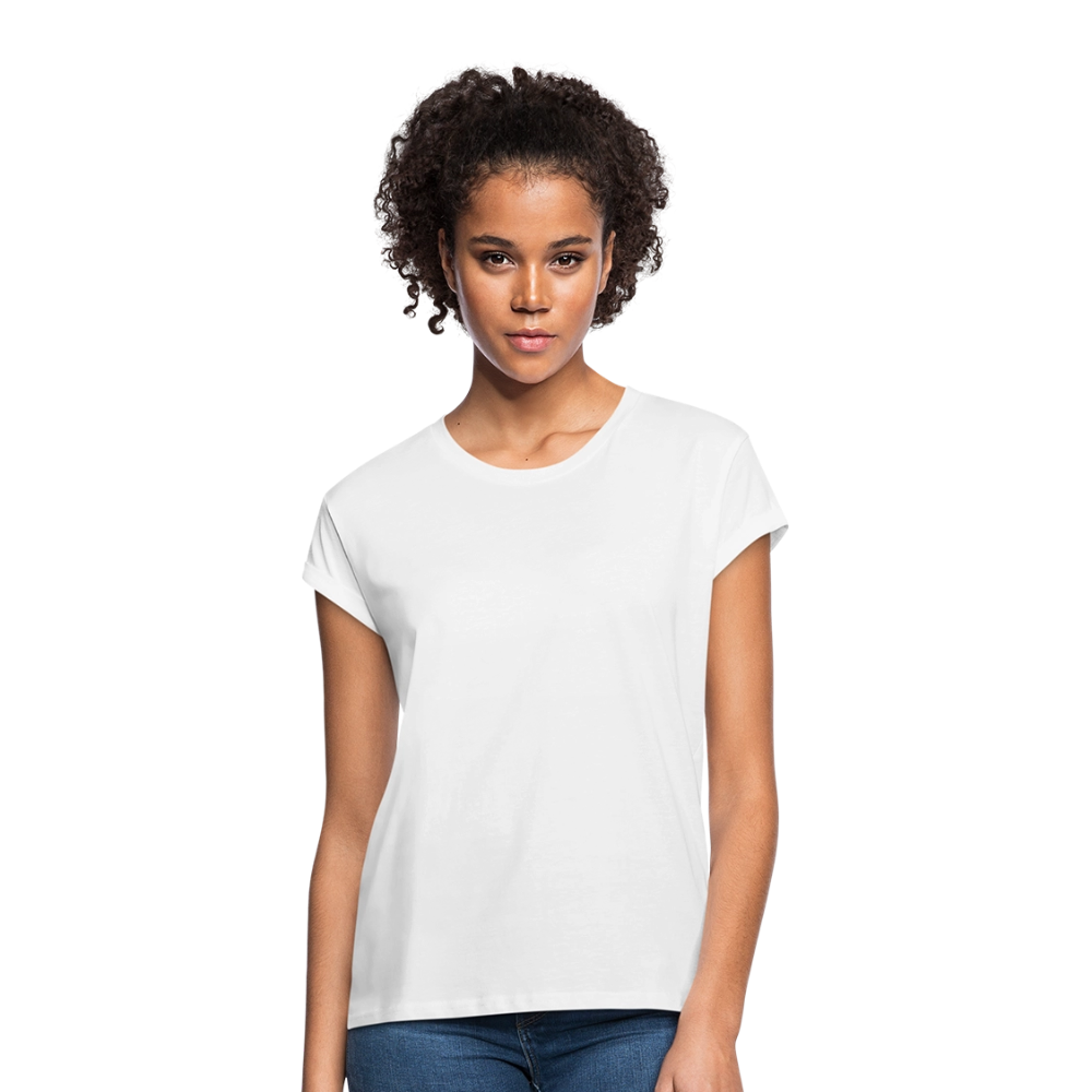 Vrouwen oversize T-shirt - wit