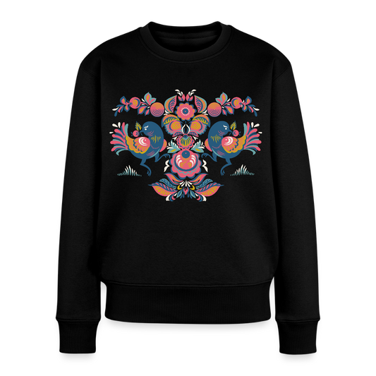 Vrouwen premium sweater - zwart