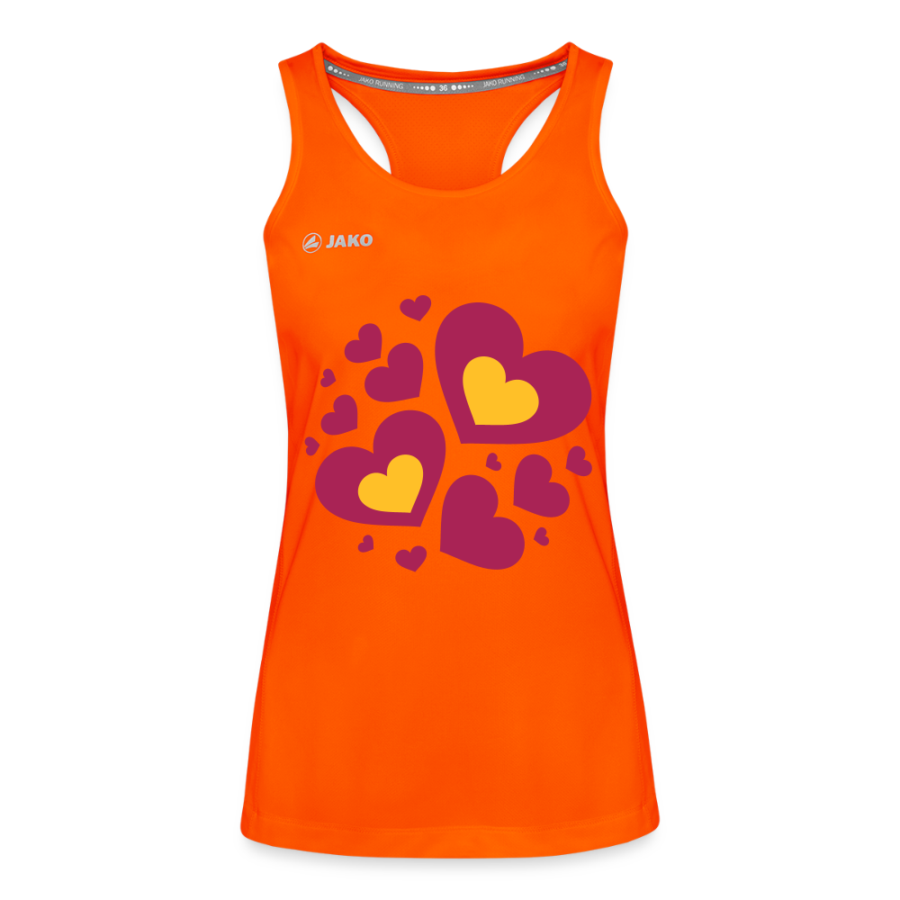 JAKO Vrouwen tanktop Run 2.0 - neonoranje