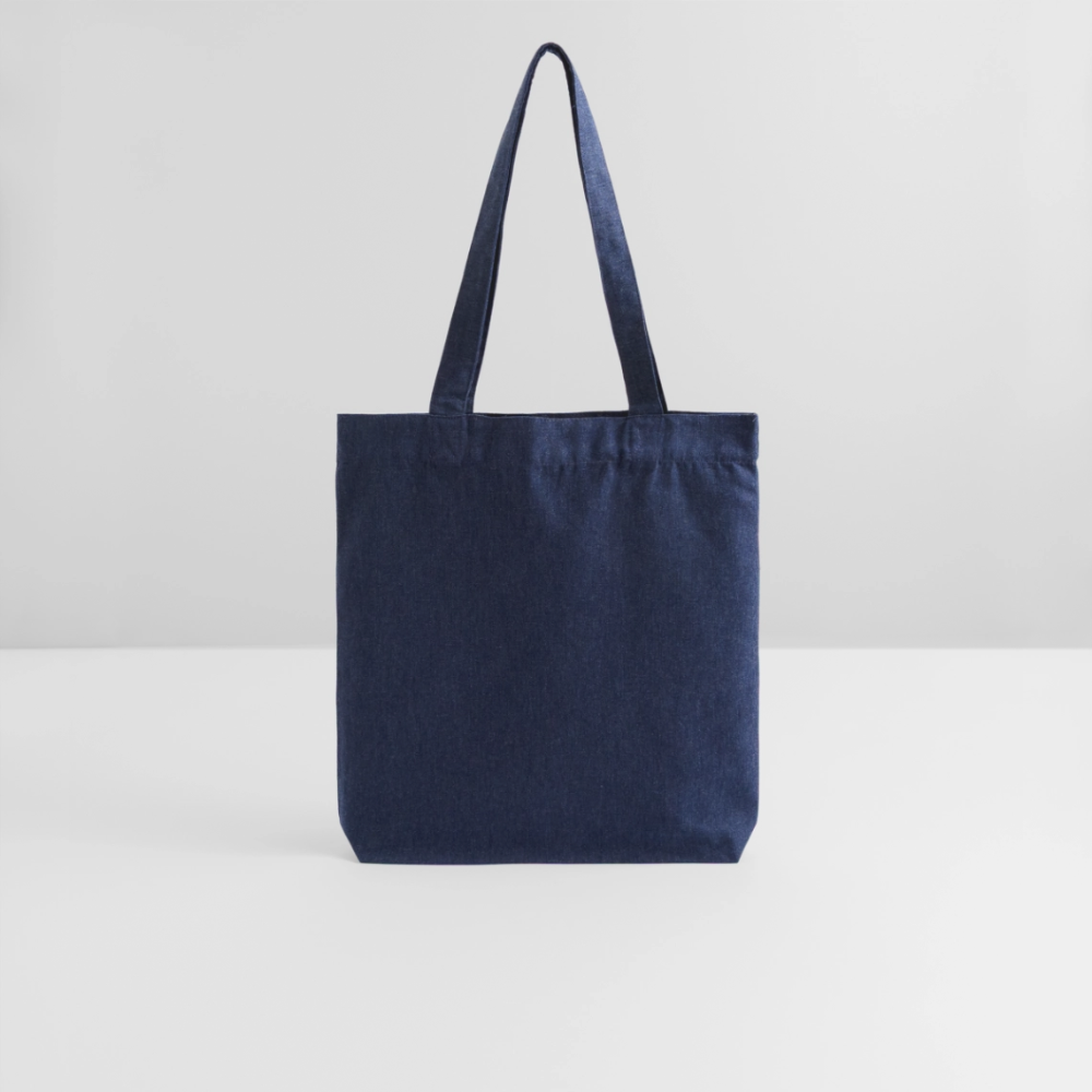 Stanley/Stella heavyweight gerecycled stoffen tas - mix blauw