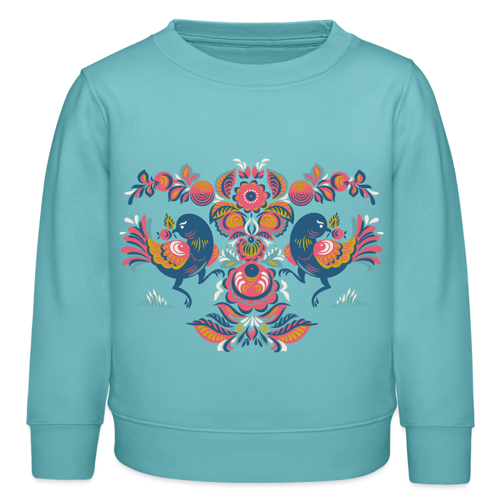 Stanley/Stella Mini Changer bio kindersweatshirt - pastel-turquoise