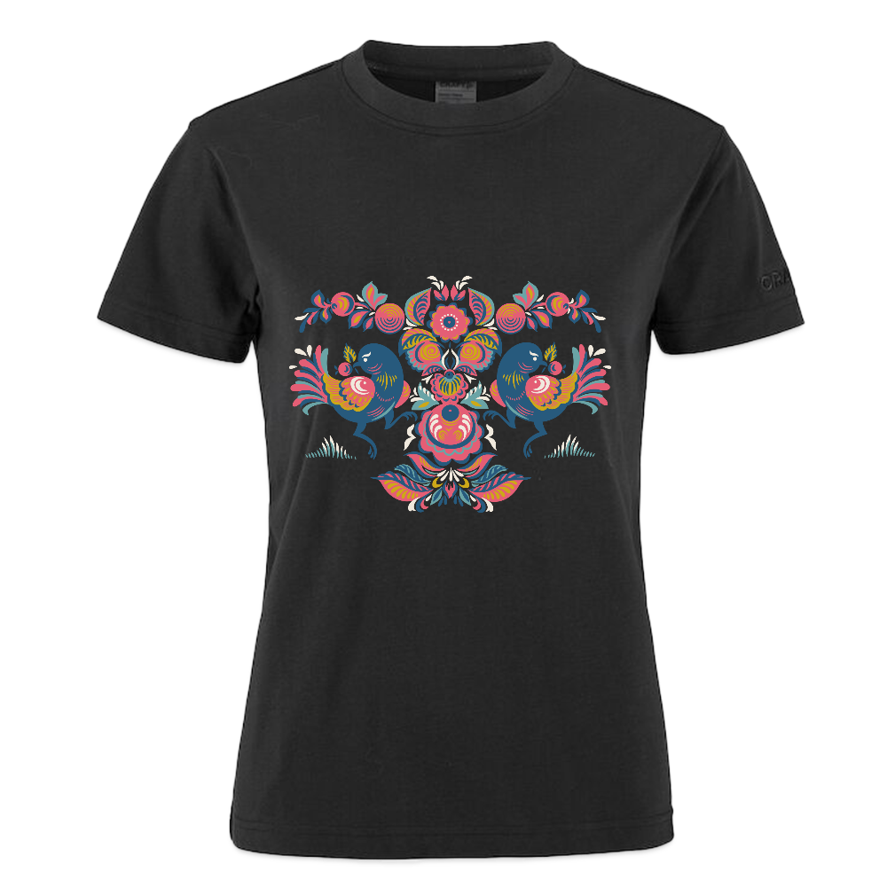 CRAFT Community 2.0 vrouwen T-shirt - zwart