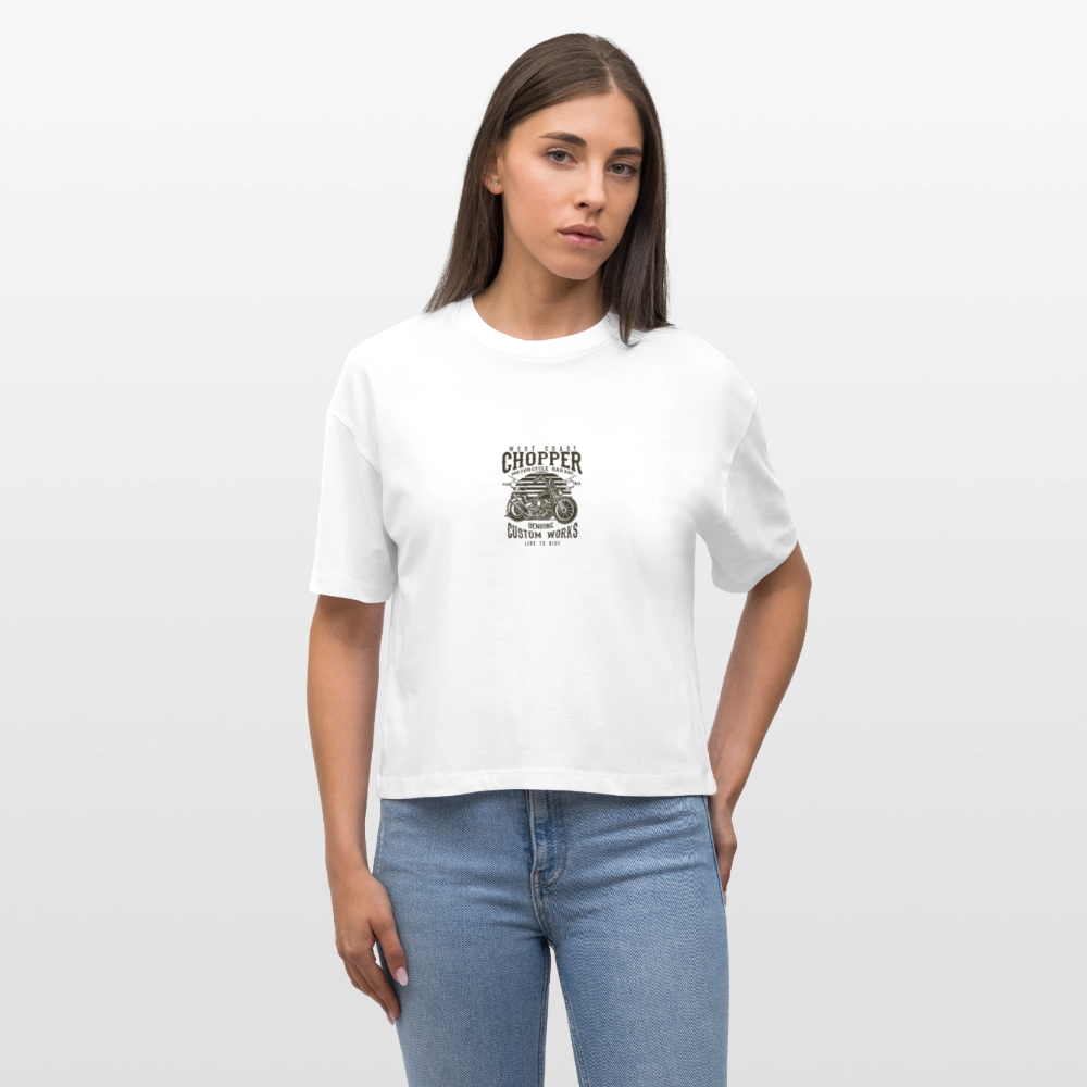 Stanley/Stella Vrouwen Boxy bio-T-shirt Nova - wit