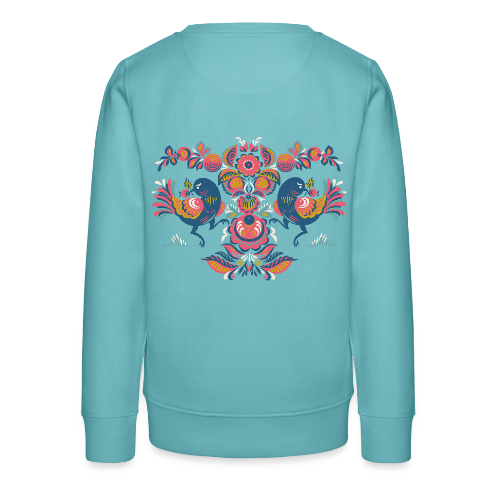 Stanley/Stella Mini Changer bio tiener sweatshirt - pastel-turquoise