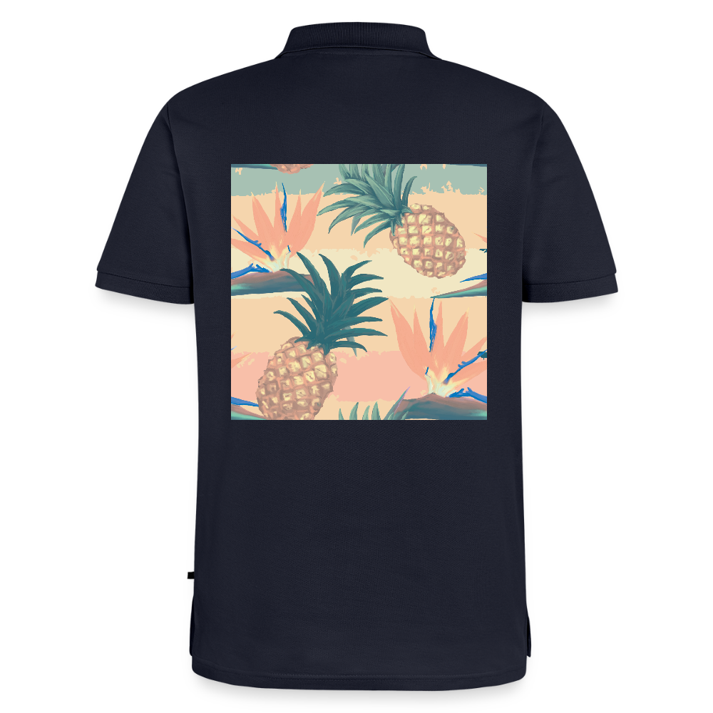Mannen Premium Bio Poloshirt - navy