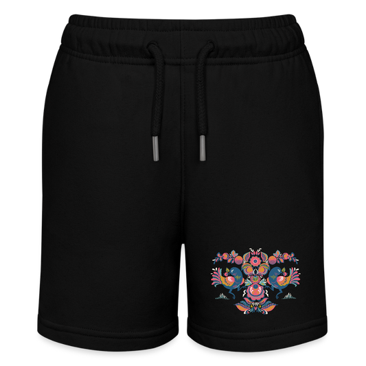 Stanley/Stella teenager bio-joggingshorts MINI BOLTER - zwart