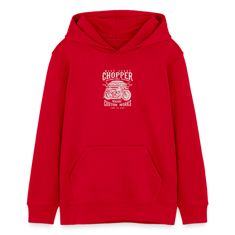 Stanley/Stella Tiener bio-hoodie Mini Cruiser - rood