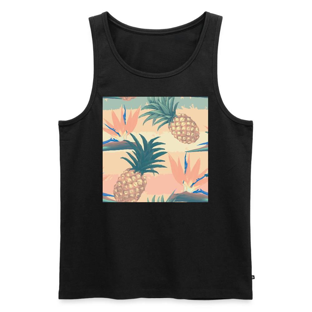 Mannen Premium tank top - zwart