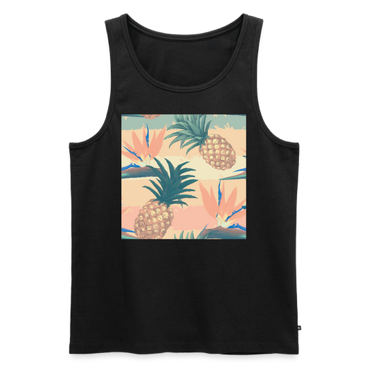 Mannen Premium tank top - zwart