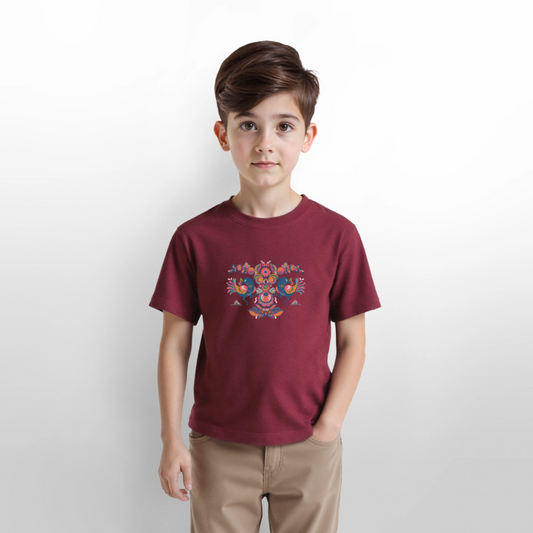 Stanley/Stella Kinder-T-shirt MINI CREATOR 2.0 - bourgognerood