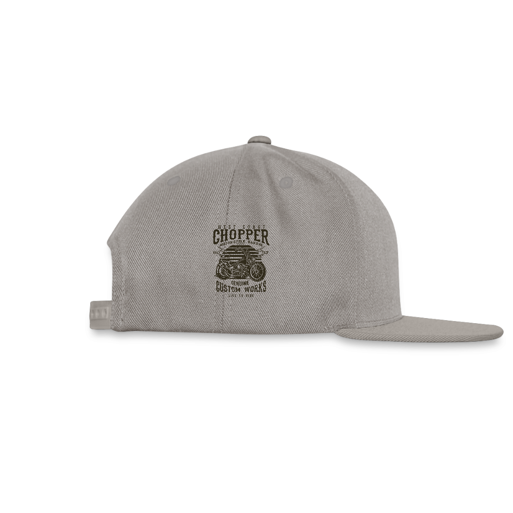 Snapback cap - grafietgrijs/grafietgrijs