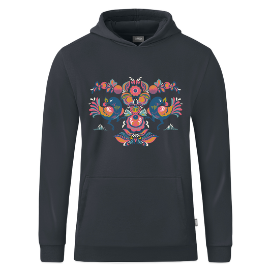 JAKO Kinderhoodie Organic - houtskool