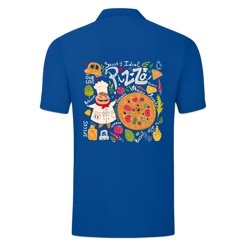 JAKO Teenager polo Organic - blauw