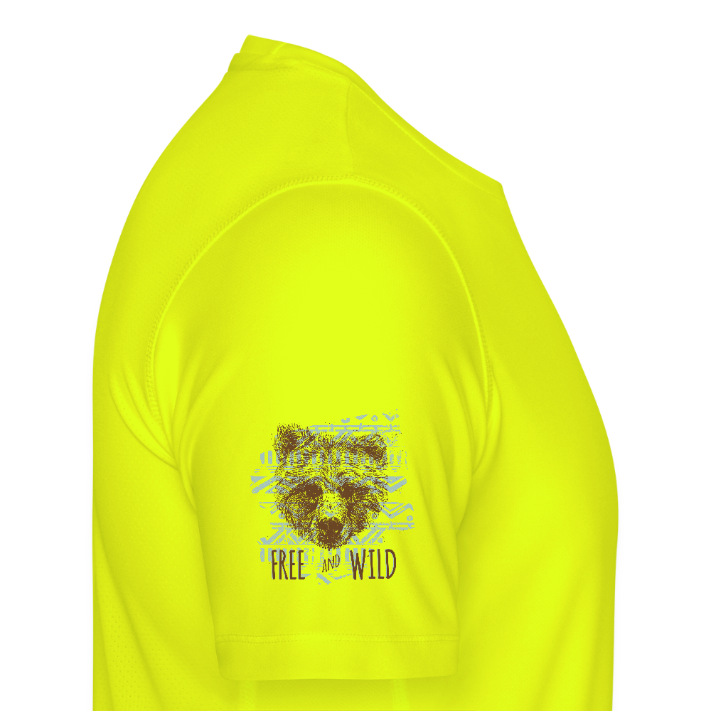 JAKO Mannen T-shirt Run 2.0 - neongeel