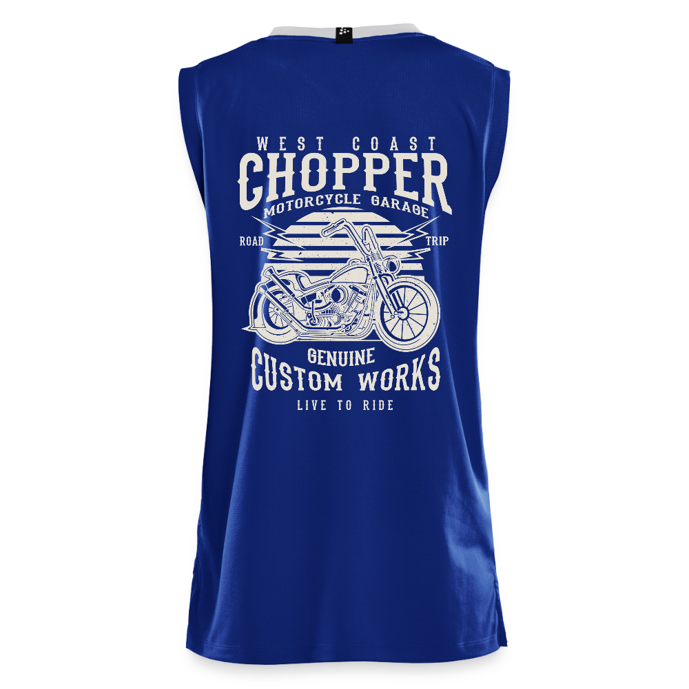 CRAFT Progress vrouwen basketbalshirt - koningsblauw